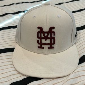 S/M fitted Adidas Mississippi State hat